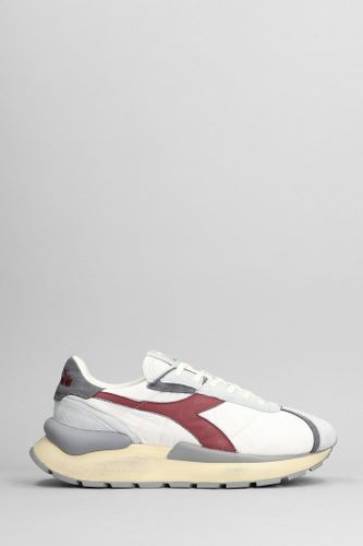 Mercury Elite Sneakers In White Suede And Fabric - Diadora - Modalova