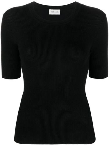 Parosh Black Wool Top - Parosh - Modalova