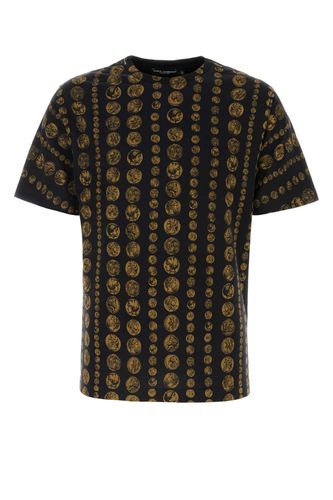 Printed Cotton T-shirt - Dolce & Gabbana - Modalova