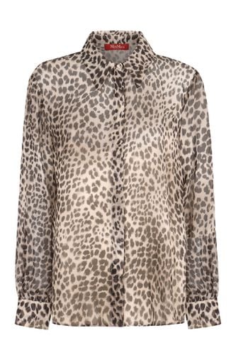 Valzer Printed Silk Shirt - Max Mara Studio - Modalova