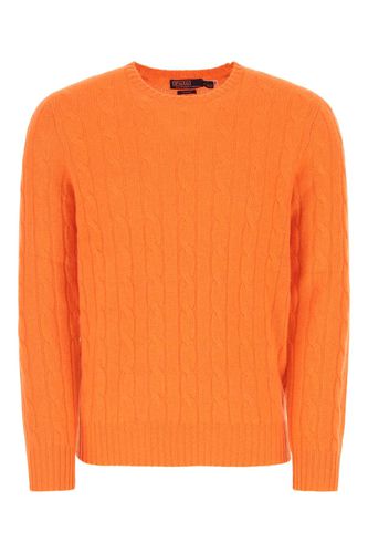 Orange Cashmere Sweater - Polo Ralph Lauren - Modalova