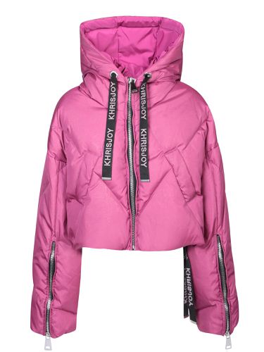 Glitter Rainbow Raspberry Down Jacket - Khrisjoy - Modalova