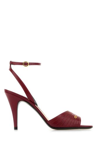 Red Leather Ladycrush Sandals - Valentino Garavani - Modalova