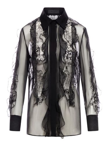 Silk Chiffon Shirt - Valentino Garavani - Modalova