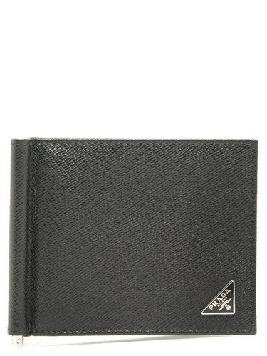 Prada Money Clip Bifold Wallet - Prada - Modalova