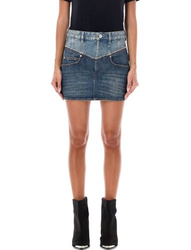 Narjis Denim Mini Skirt - Isabel Marant - Modalova