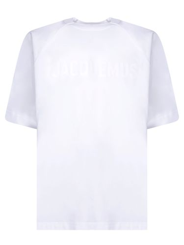 Stretch Cotton T-shirt With Logo - Jacquemus - Modalova