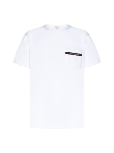 Logo-chest Pocket T-shirt - Alexander McQueen - Modalova