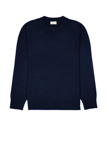 Altea Blue Crewneck Sweater - Altea - Modalova