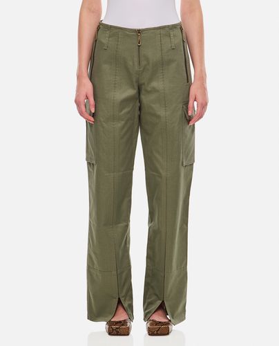 High Waist Cotton Pants - Paco Rabanne - Modalova