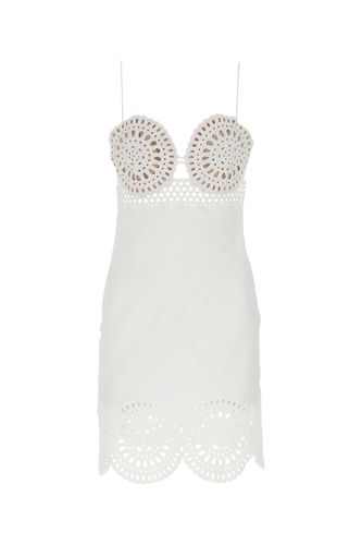 Linen Blend Mini Dress - Stella McCartney - Modalova