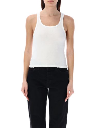 MM6 Maison Margiela Ribbed Tank Top - MM6 Maison Margiela - Modalova