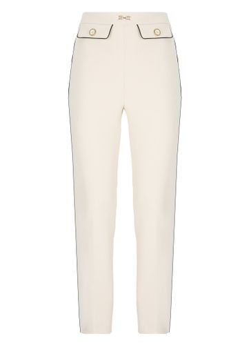 Elisabetta Franchi Crepe Pants - Elisabetta Franchi - Modalova