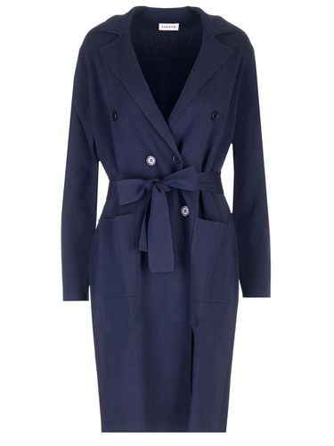 Parosh Blue Viscose Coat - Parosh - Modalova