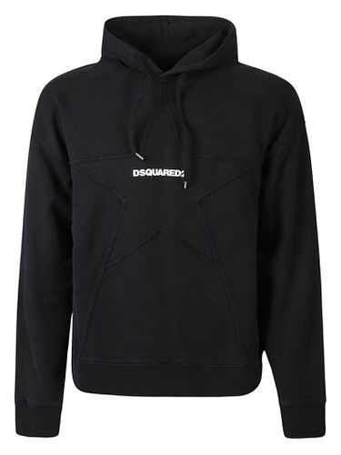 Dsquared2 Relaxed Fit Logo Hoodie - Dsquared2 - Modalova