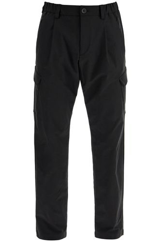 Black Polyester Pants With Patch Pockets - Herno - Modalova