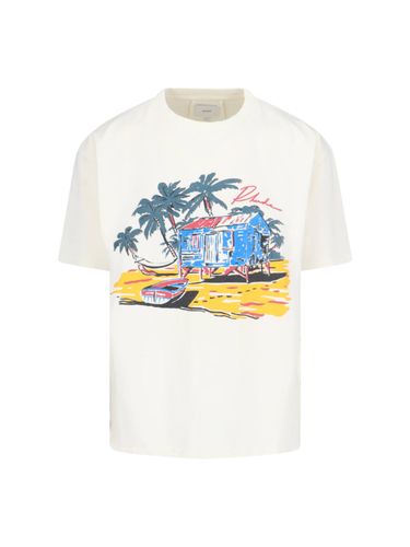 Rhude Logo T-shirt - Rhude - Modalova