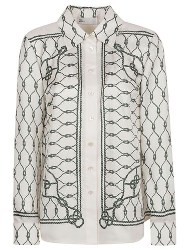 Tory Burch Printed Silk Twill Shirt - Tory Burch - Modalova