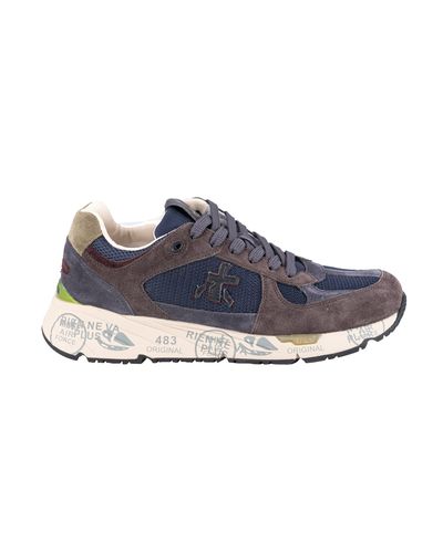 Premiata Flat Shoes Blue - Premiata - Modalova