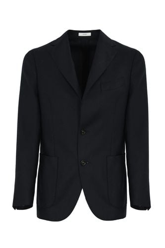 Single-breasted Jacket In Virgin Wool - Boglioli - Modalova