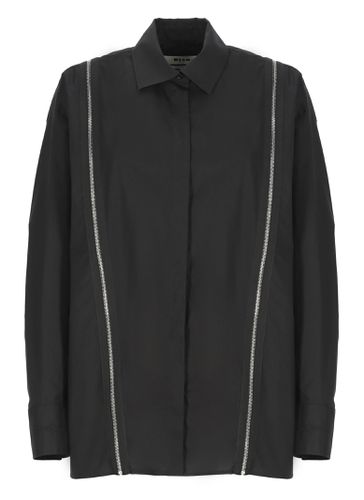 MSGM Cotton Shirt - MSGM - Modalova