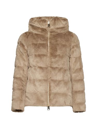 Herno Faux Fur Padded Jacket - Herno - Modalova