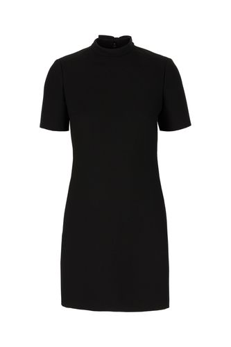 Black Wool Mini Dress - Valentino Garavani - Modalova