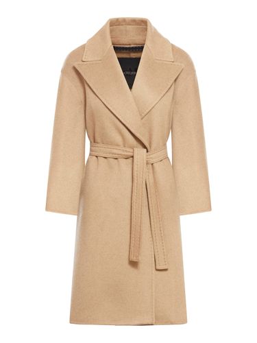 Deconstructed Double Cashmere Coat - Max Mara Atelier - Modalova