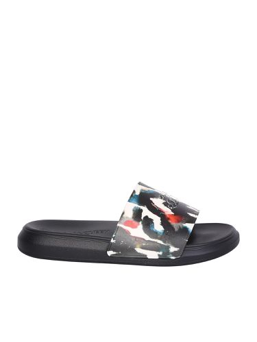 Slides Graffiti Watercolor - Alexander McQueen - Modalova