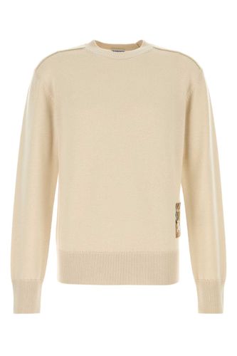 Burberry Sand Wool Sweater - Burberry - Modalova