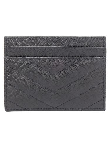 Cassandre Matelassè Card Holder - Saint Laurent - Modalova