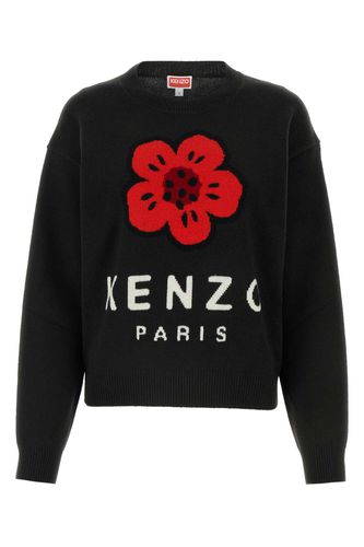 Kenzo Black Wool Sweater - Kenzo - Modalova