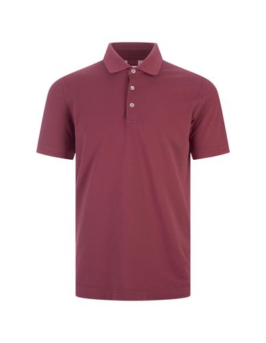 Light Cotton Piquet Polo Shirt - Fedeli - Modalova