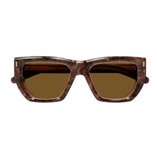 Geometric Frame Sunglasses - Gucci Eyewear - Modalova