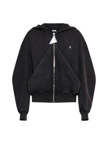 The Attico Zip Sweatshirt - The Attico - Modalova