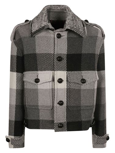 Etro Check Pattern Tweed Jacket - Etro - Modalova