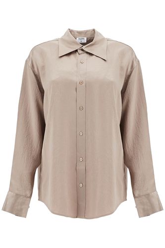 Filippa K Satin Ruffled Shirt - Filippa K - Modalova