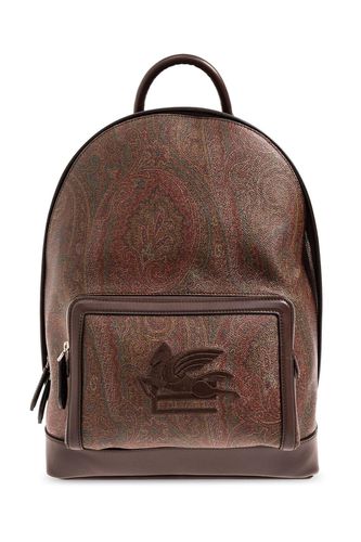 Pegaso Motif Paisley Jacquard Backpack - Etro - Modalova