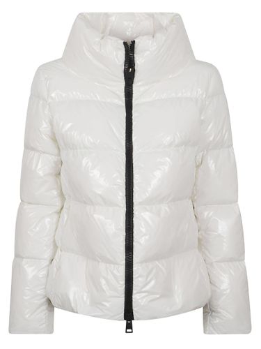 Herno Glossy White Down Jacket - Herno - Modalova