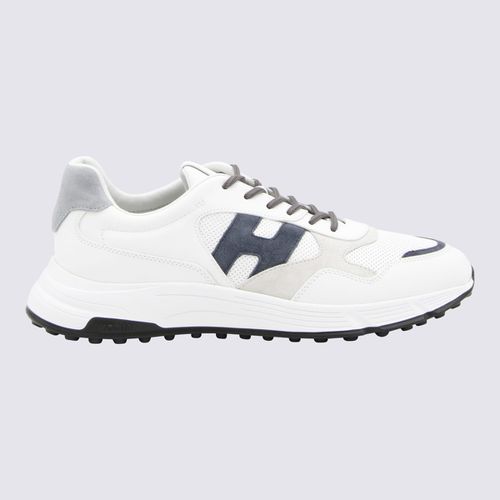 Hogan White Leather Sneakers - Hogan - Modalova