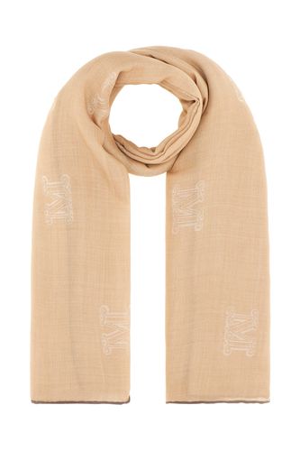 Cappuccino Wool Blend Scarf - Max Mara - Modalova