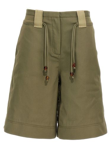 Ganni Heavy Twill Bermuda Shorts - Ganni - Modalova