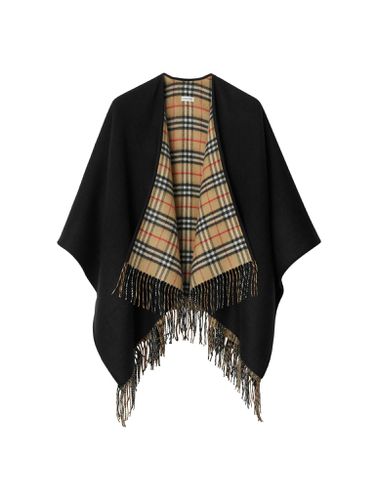 Fringed-edge Reversible Scarf - Burberry - Modalova