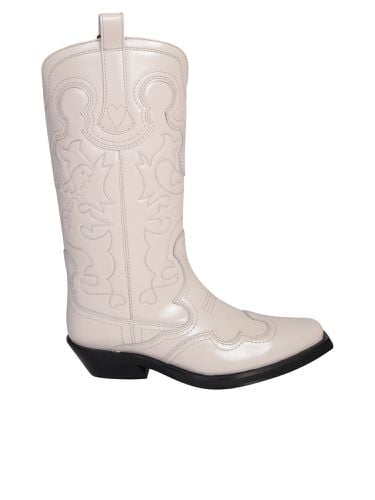 Ganni Western Boots - Ganni - Modalova