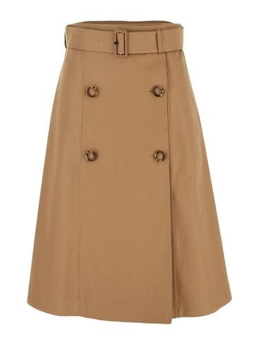 Burberry Cotton Skirt - Burberry - Modalova