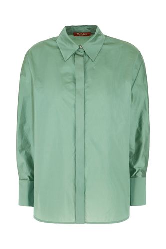 Mint Green Polyester Blend Shirt - Max Mara - Modalova