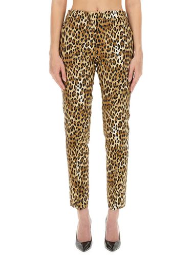 Moschino Pants With Animal Pattern - Moschino - Modalova