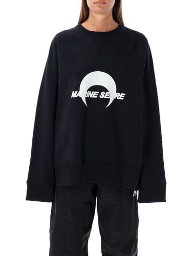 Marine Serre Moon Logo Sweatshirt - Marine Serre - Modalova