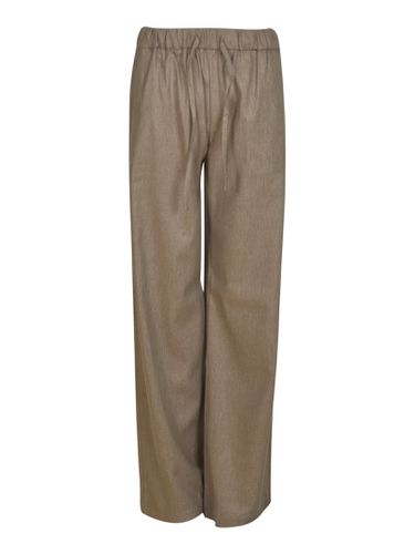 Drawstring Waist Straight Leg Trousers - Fay - Modalova