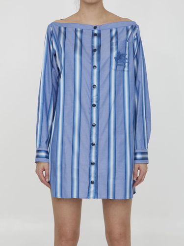 Etro Striped Shirt Dress - Etro - Modalova